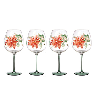 Lenox Butterfly Meadow Holiday Balloon Glasses, Set of 4, glass (view 5)