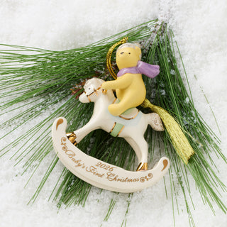 Lenox 2026 Winnie The Pooh Babys 1st Christmas Ornament, porcelain (view 2)
