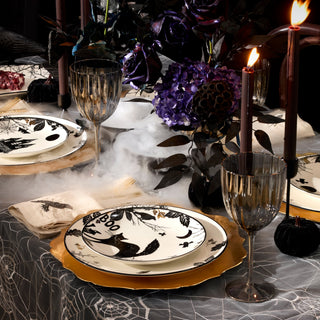 Lenox Haunted Halloween Dinner Plates, Set of 4, porcelain (view 2)