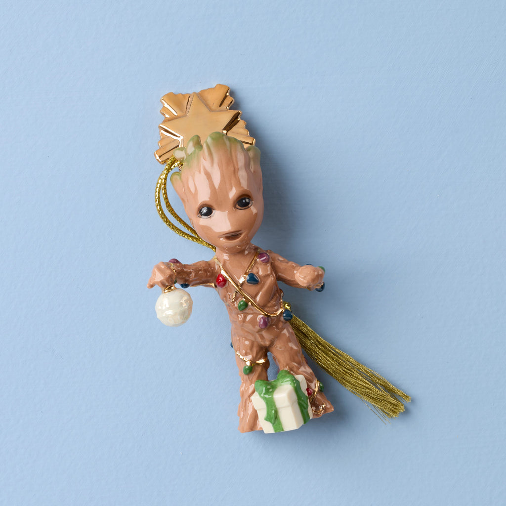 Lenox Baby Groot Ornament, porcelain