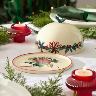 Lenox Winter Greetings Small Covered Dish, porcelain (view 3)