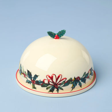 Lenox Winter Greetings Small Covered Dish, porcelain