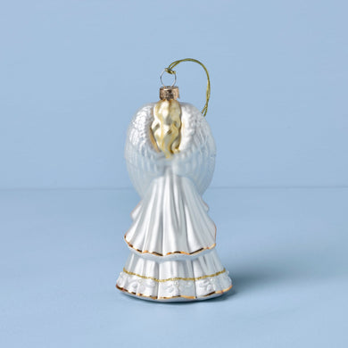 Lenox Blown Glass Angel Ornament, glass (view 2)