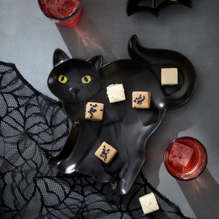 Lenox Halloween Cat Hors D'oeurves Tray, porcelain (view 2)