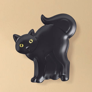 Lenox Halloween Cat Hors D'oeurves Tray, porcelain