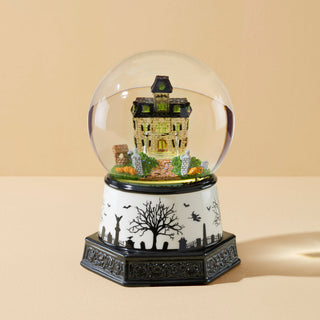 Lenox Haunted Village Lit Water Globe, porcelain/glass (view 2)