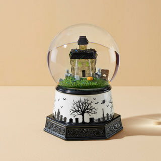Lenox Haunted Village Lit Water Globe, porcelain/glass (view 6)