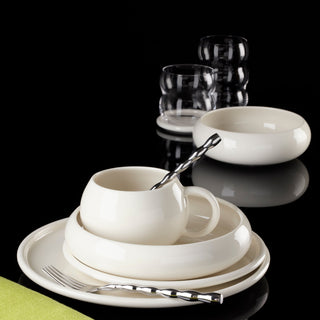 Oneida Quirk 12-Piece Dinnerware Set, porcelain (view 4)