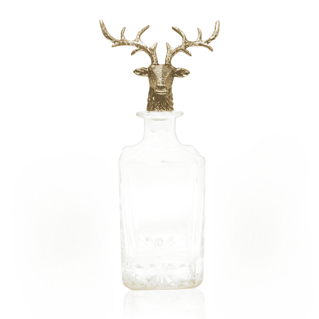 Gold Stag Whiskey Decanter – 26 oz