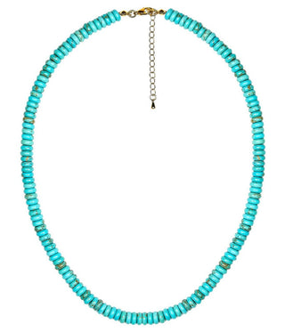 8mm Tradd  Turquoise Necklace  - Belle of the Ball Collection