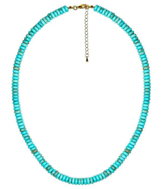 8mm Tradd  Turquoise Necklace  - Belle of the Ball Collection