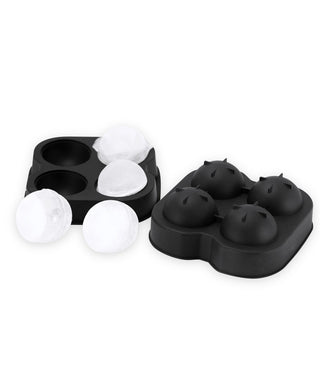 Cambridge Black Round Silicone XL Ice Mold, silicone (view 2)