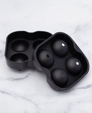 Cambridge Black Round Silicone XL Ice Mold, silicone (view 4)