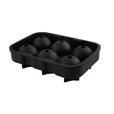 Cambridge Black Round Silicone Ice Mold, silicone