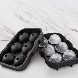 Cambridge Black Round Silicone Ice Mold, silicone (view 4)