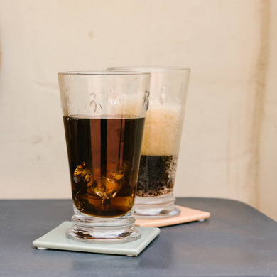 Bee Iced Tea Glasses — Set of 6