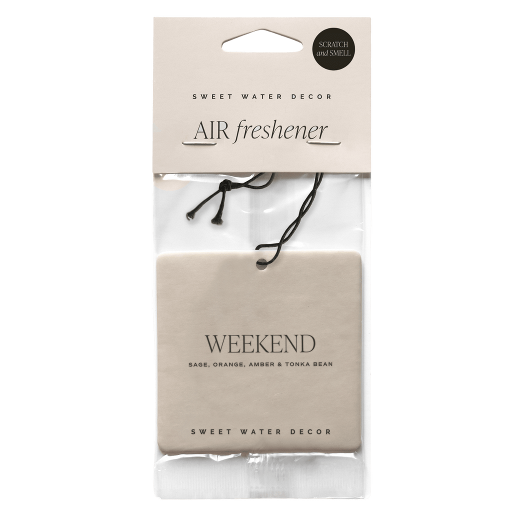 Weekend Hanging Air Freshener