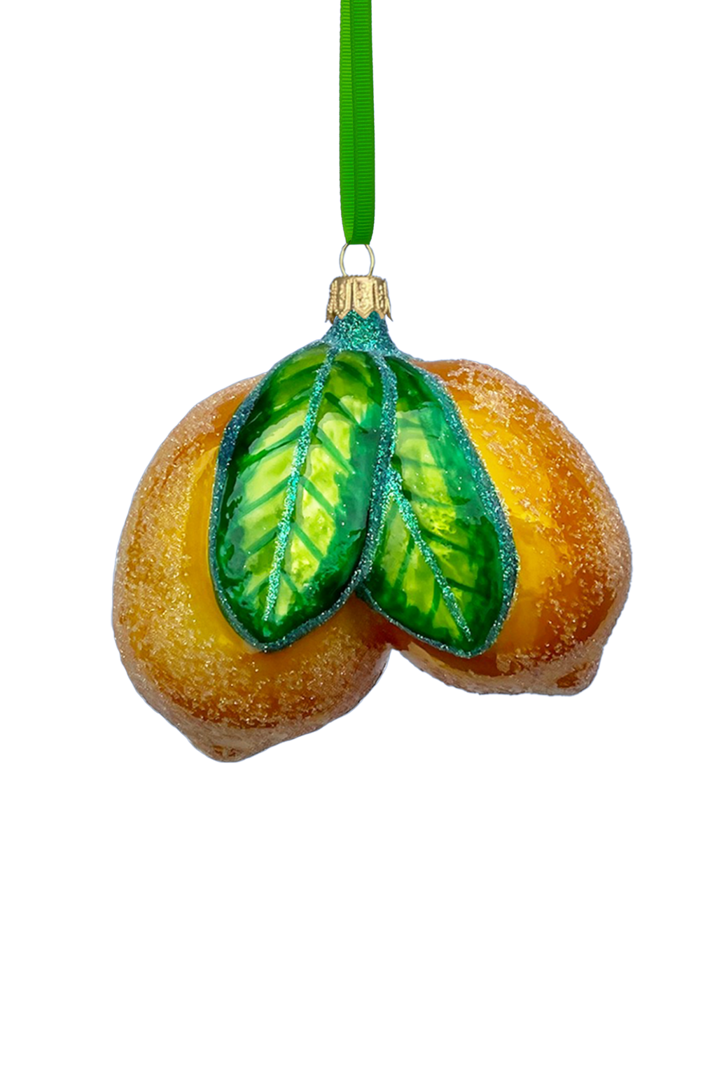 Amalfi Lemon Cluster Polish Glass Ornament – Amalfi Coast Collection