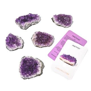 Brazilian Amethyst Cluster | Natural Purple Healing Crystal