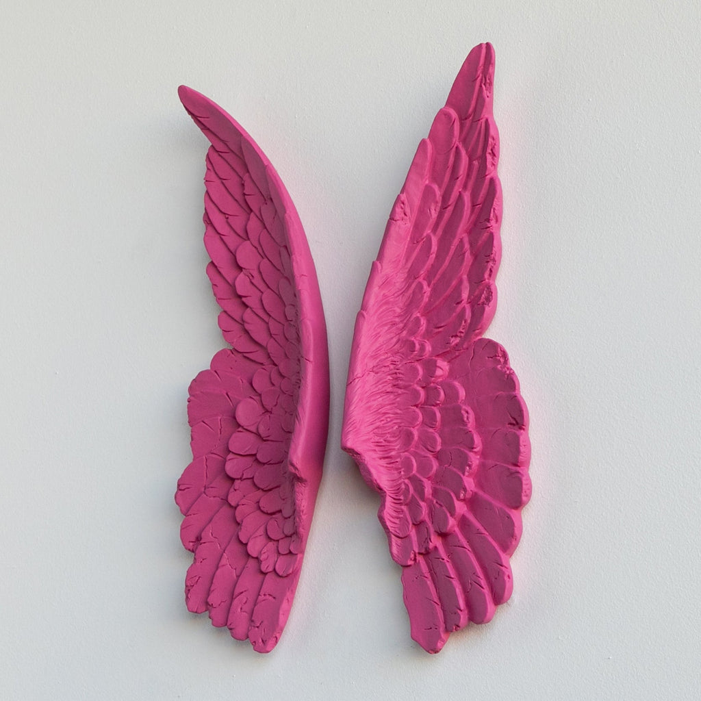 Sculpted Mini Angel Wings Wall Decor