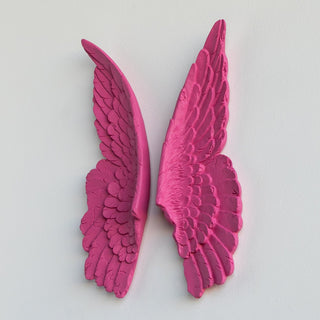 Sculpted Mini Angel Wings Wall Decor