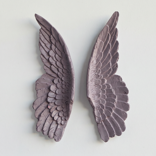 Sculpted Mini Angel Wings Wall Decor