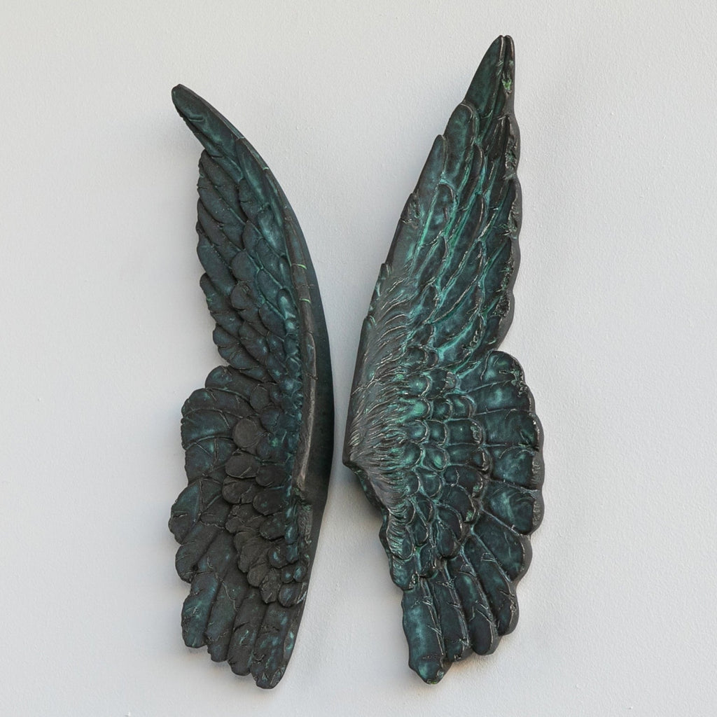 Sculpted Mini Angel Wings Wall Decor