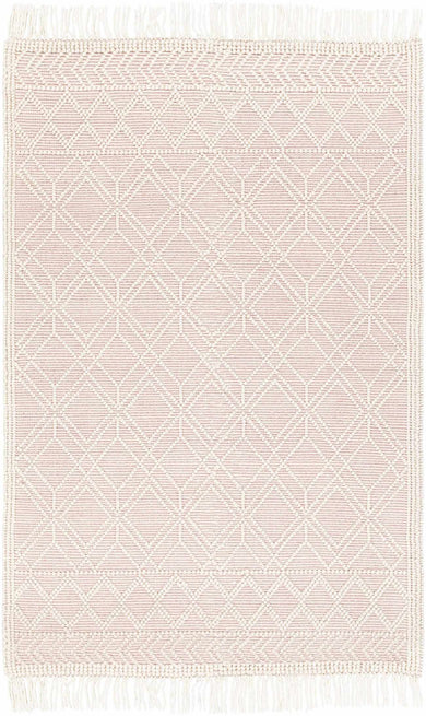 Ramsbury Soft Pink Wool Rug – Elegant Premium Wool Area Carpet
