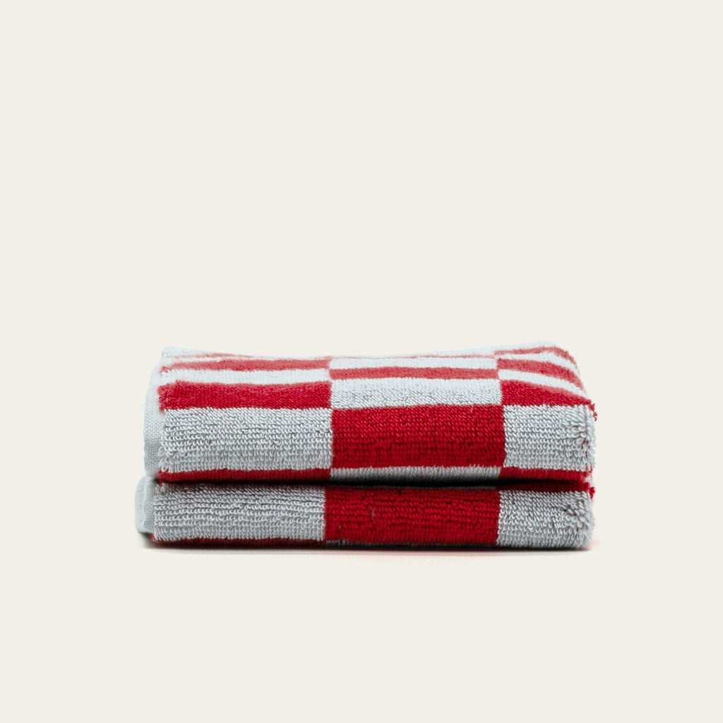 Pietra Checkered Australian Cotton Towels
