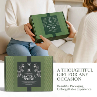 Strabella Matcha Whisk Set – Complete Bamboo & Ceramic Tea Set