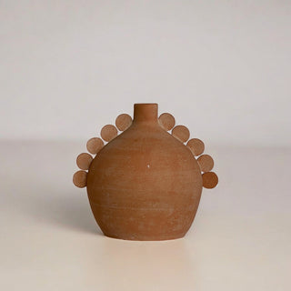 Petra Handcrafted Terracotta Decorative Vessel