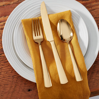 Oneida Ridge White 12-Piece Dinnerware Set, stoneware (view 3)