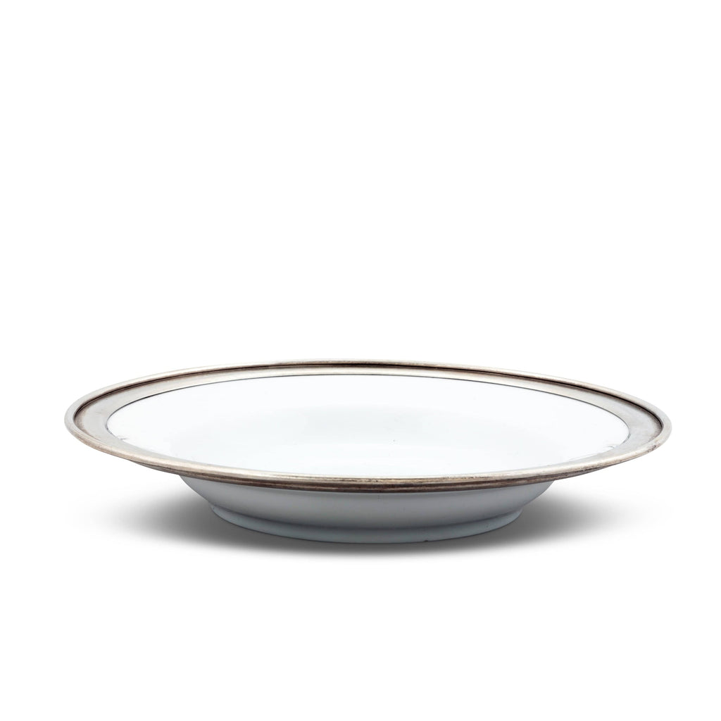 Classic Pewter Rim Soup Bowl