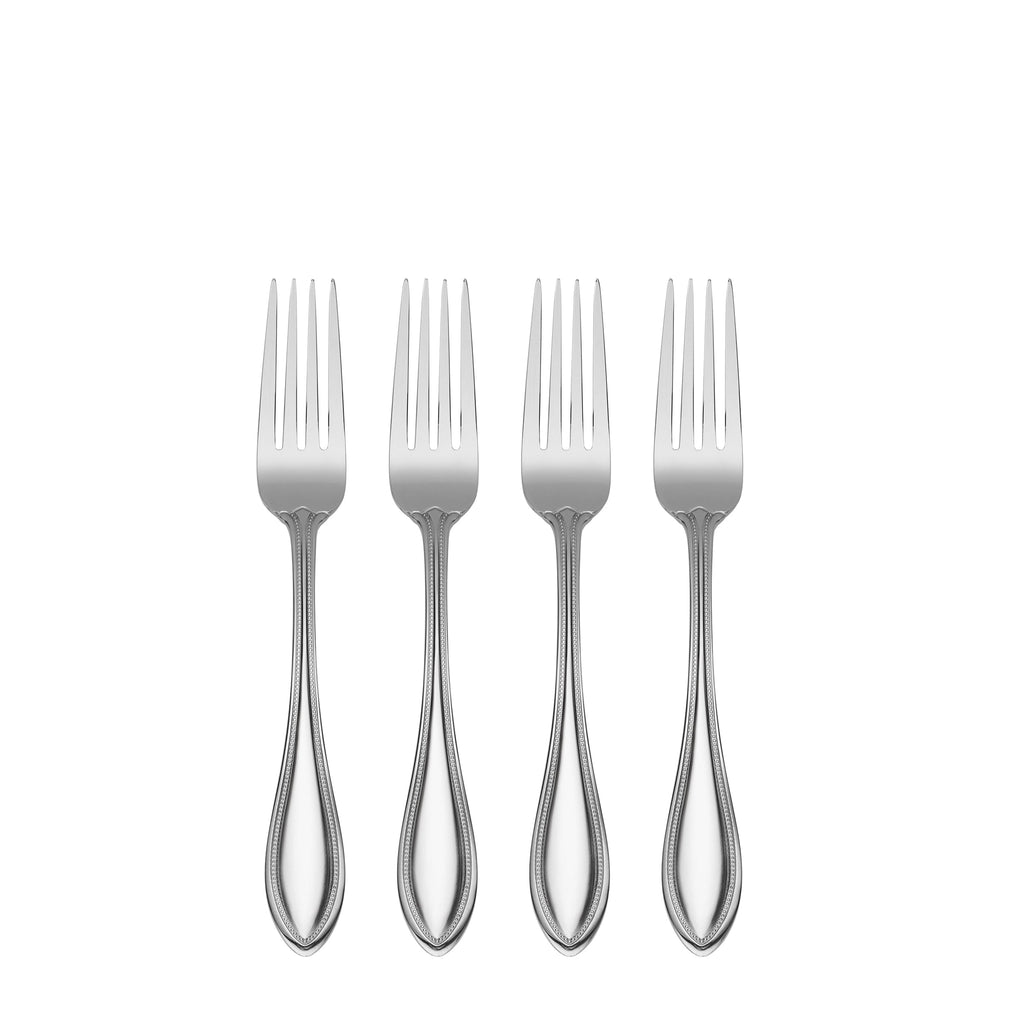 Oneida American Harmony Dinner Forks, Set of 4, 18/0 stainless steel