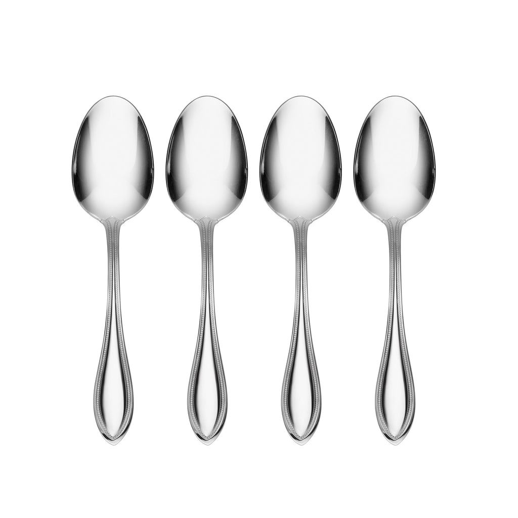Oneida American Harmony Dinner Spoons, Set of 4, 18/0 stainless steel