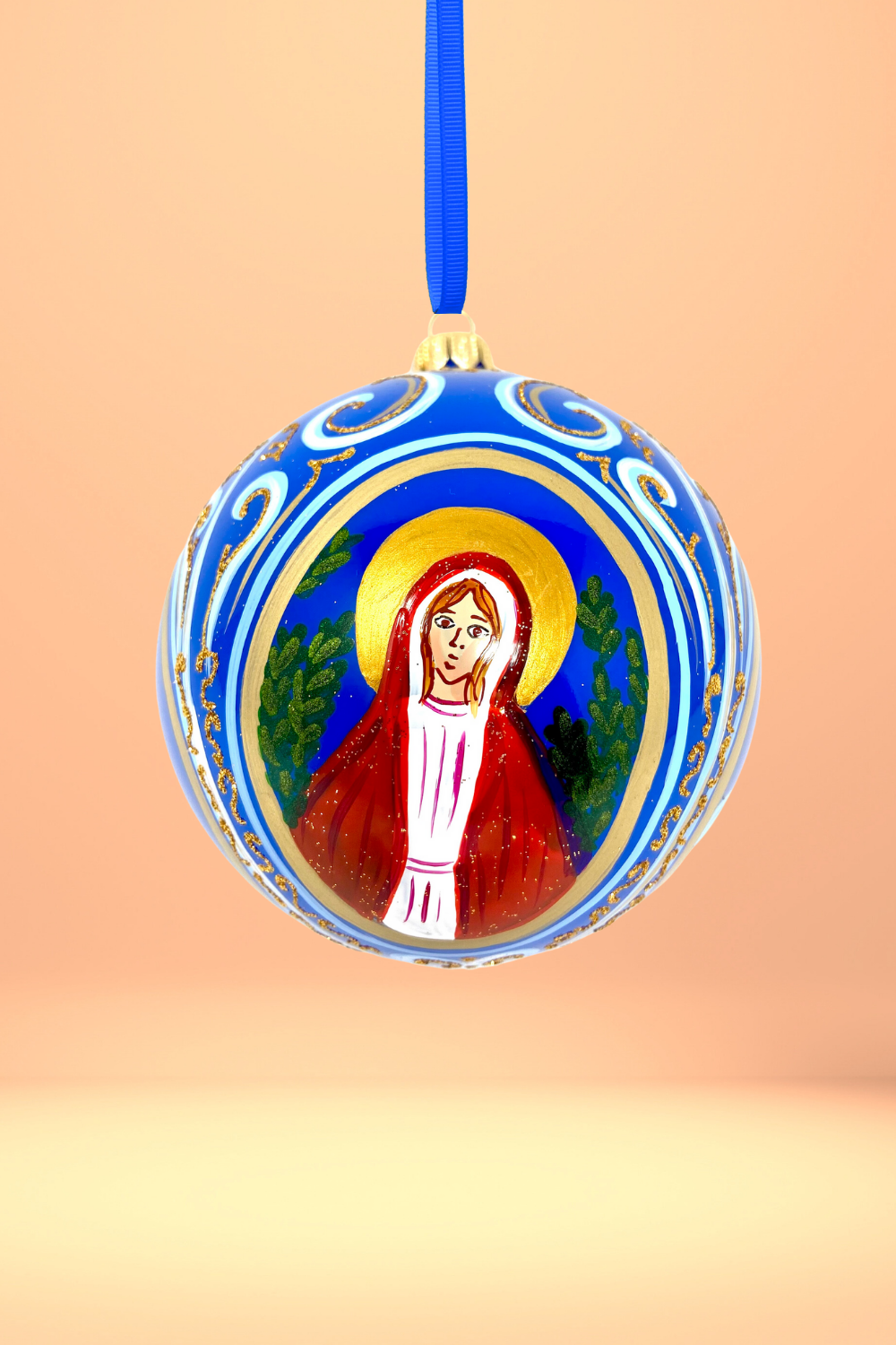 Byzantine Holiday Glass Bauble – Basilica – Kenzie’s Signature Collection