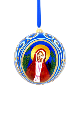 Byzantine Holiday Glass Bauble – Basilica – Kenzie’s Signature Collection