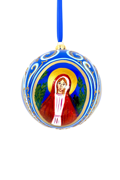 Byzantine Holiday Glass Bauble – Basilica – Kenzie’s Signature Collection