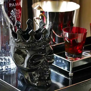 Black Dantés Skull Candle | Monte Cristo Collection