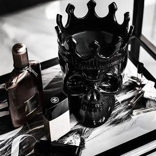 Black Dantés Skull Candle | Monte Cristo Collection