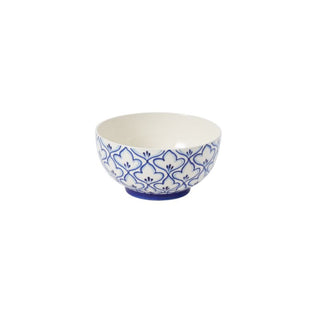 Classic Meets Contemporary: Elodie Vase in Blue Floral Chinoiserie