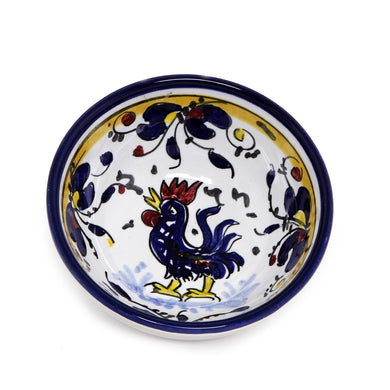 ORVIETO BLUE ROOSTER: Small Condiment Bowl (1 Cup)