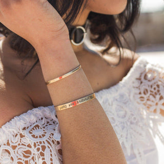 BRUNCH SO HARD Skinny Cuff Bracelet