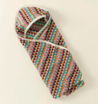 Pom Pom Baby Swaddle Blanket