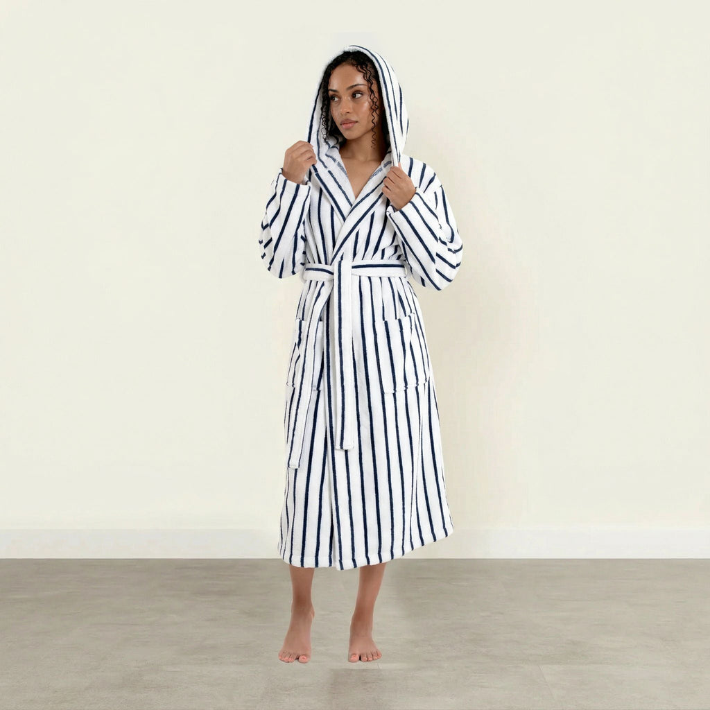 Ultraplush Australian Cotton Unisex Hooded Bathrobe