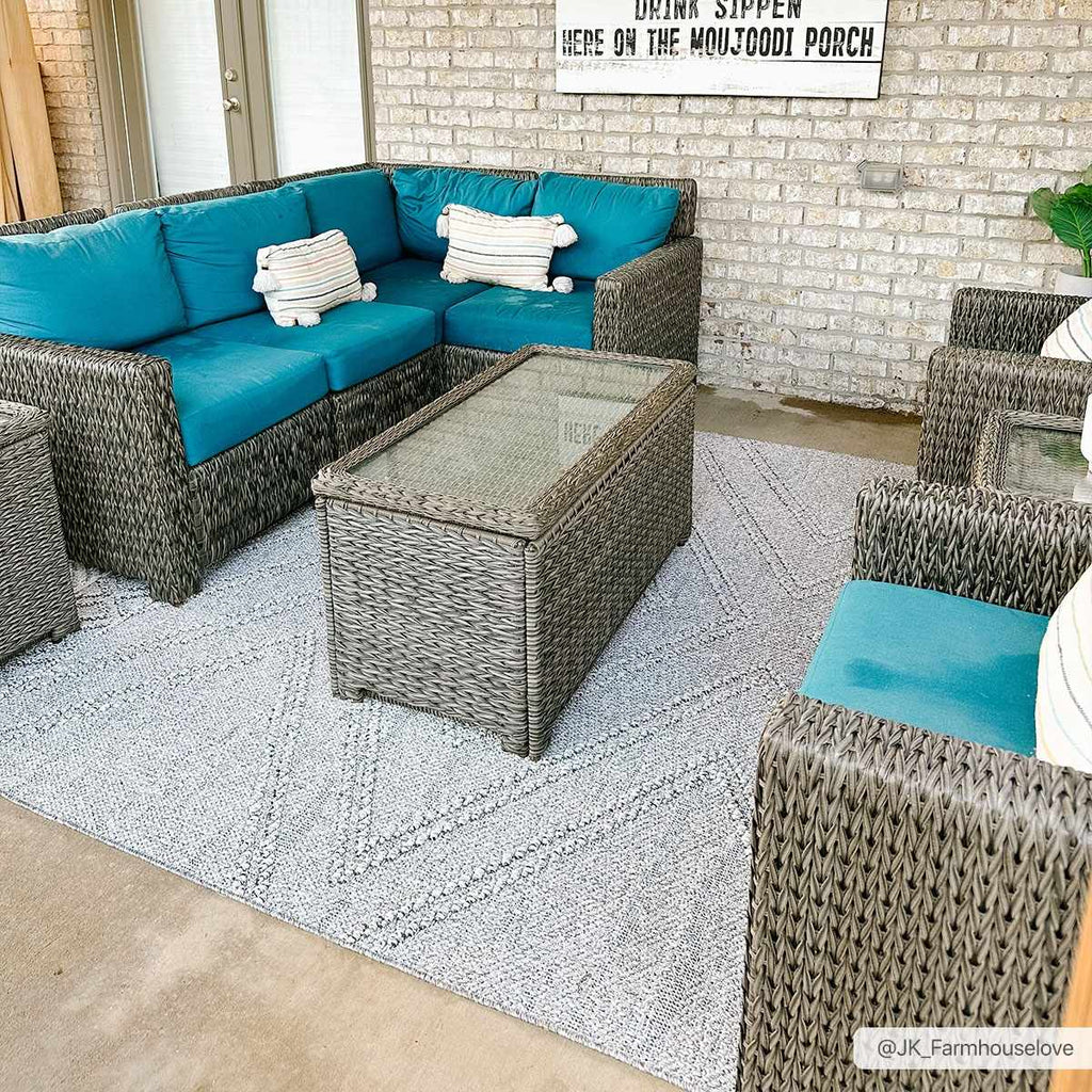 Beige Gray Areli Area Rug – Modern Neutral Washable Floor Carpet