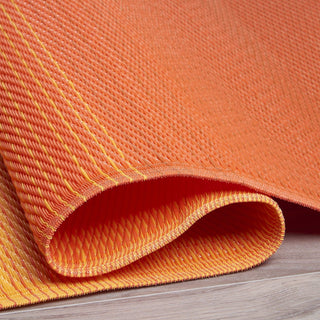 Big Sur Sunset Ombre Reversible Outdoor Patio Rug