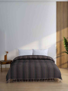 ALA King Size Cotton Blanket | Handwoven Lightweight Throw