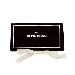 Jewelry Organizer, Travel Pouch – Bling Bling – Black