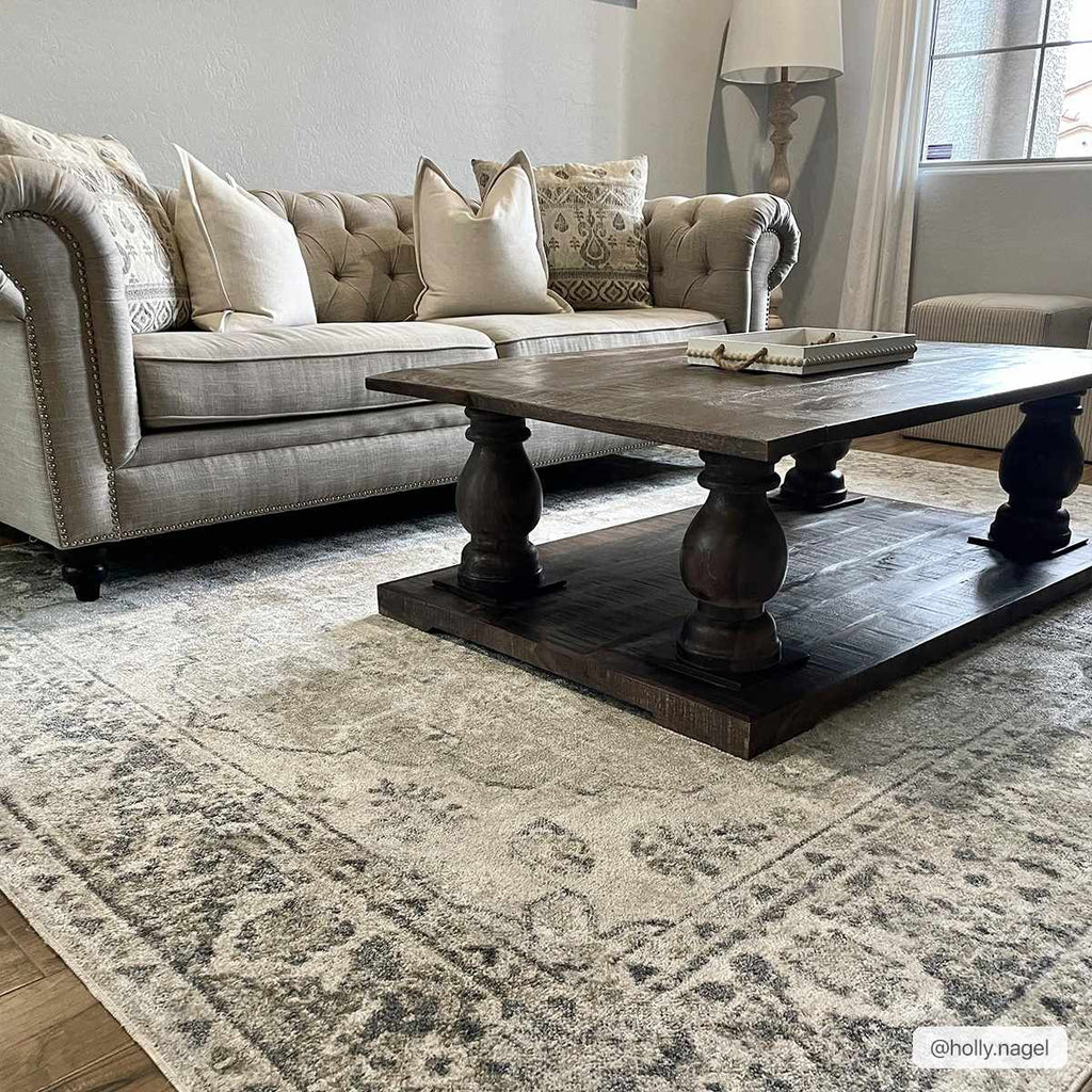 Rudoblu Boutique Washable Rug – Elegant Soft Modern Area Carpet